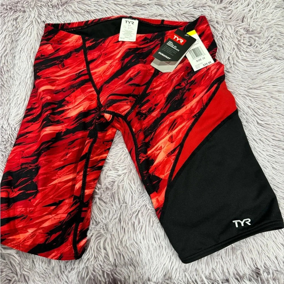 TYR Durafast Elite® Men's Wave Jammer Swimsuit - Vitric - Picture 3 of 5